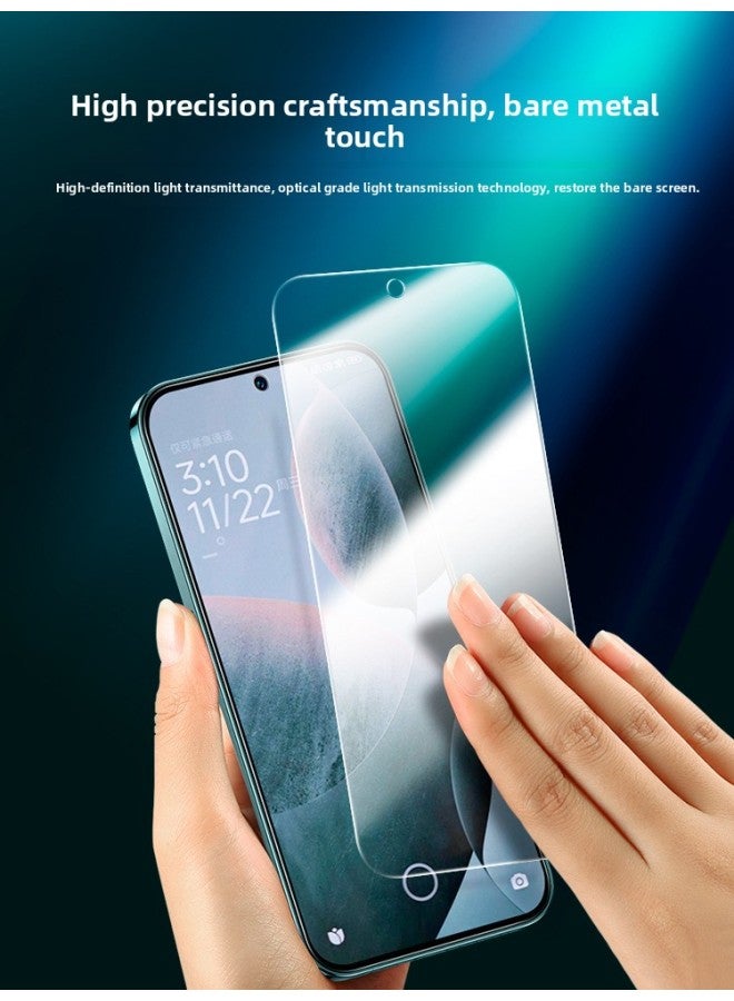 Applicable To Red Rice K60 Tempered Film K40 Electronic Competition Version K50 Full Screen 12/9 Mobile Phone K70 Millet Redmik Anti-peep Film-Colour:【pack Of 2●Blu-ray Model] Full Screen Glass◉Comes With Anti-scratch Back Film-Size:Redmi Note 12  - Image 5