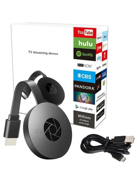 دونجل عرض لاسلكي HDMI بدقة 4K – متوافق مع ميراكاست، واي فاي، مستقبلات التلفزيون، جهاز العرض، ويندوز، يدعم اير بلاي وكرومكاست