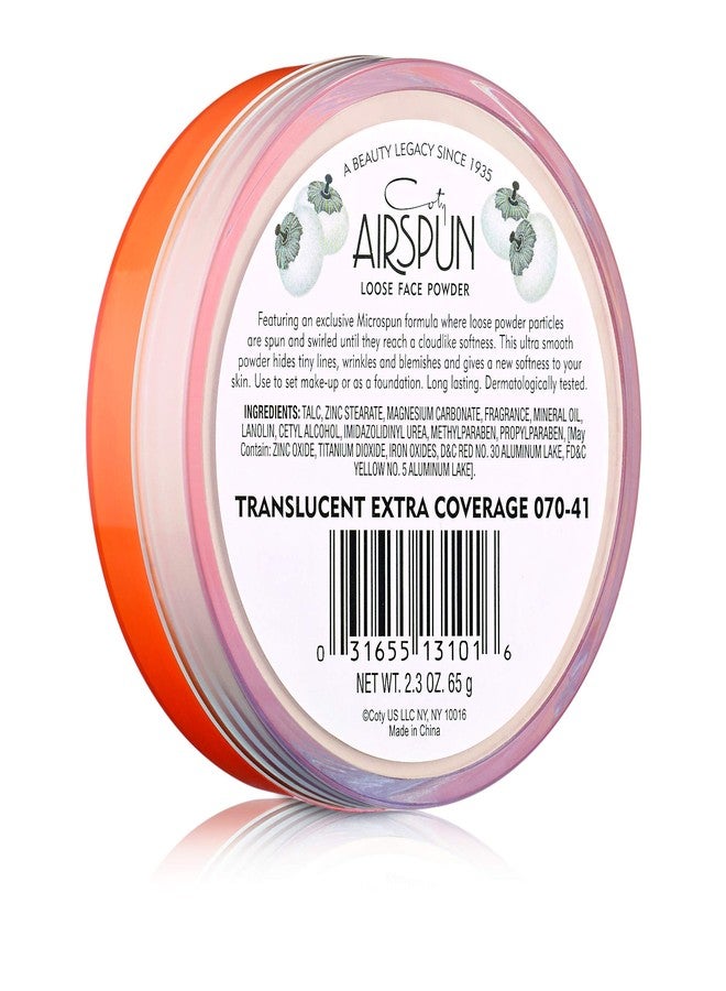 Airspun Coty AirSpun Face Powder 070-41 Extra Coverage, 2.3 Ounce - Image 3