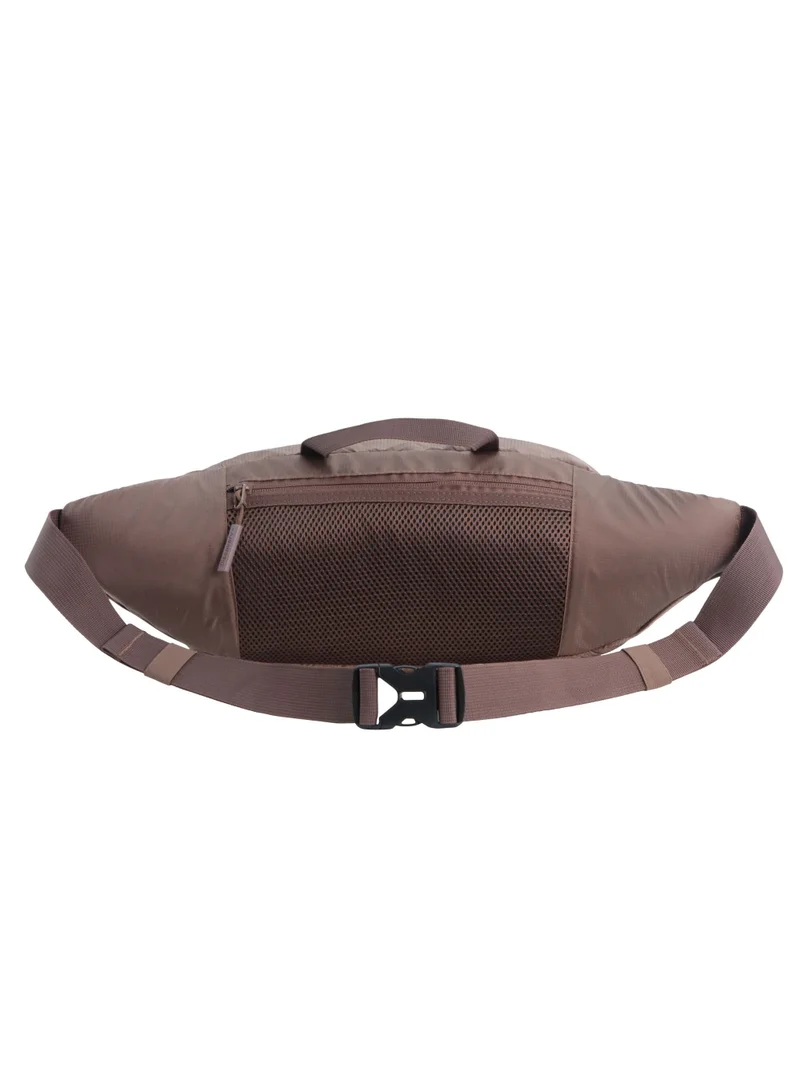 ديسكفري Discovery Outdoor Waist Bag Brown, Durable Lightweight Water Resistant RFID pocket, Men Women Hip Bag/Belt Bag/ Crossbody Bag for Travel Adventure Camping Trekking Hiking