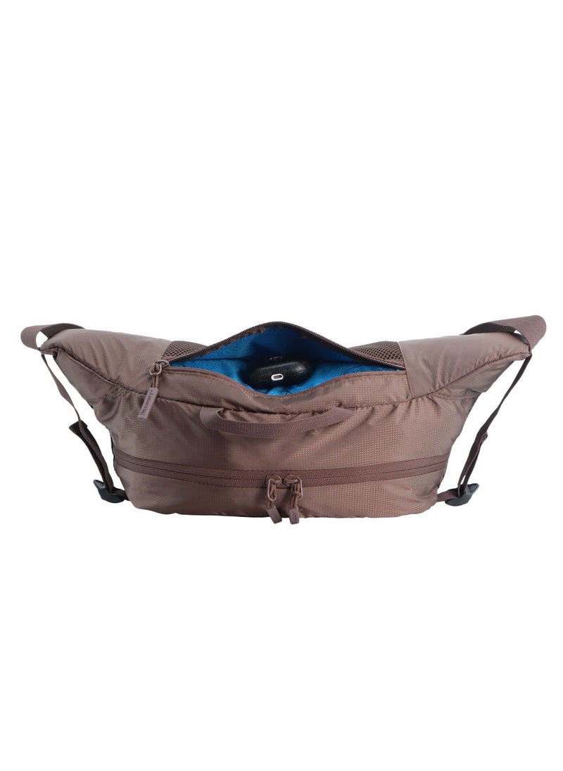 Discovery Outdoor Waist Bag Brown, Durable Lightweight Water Resistant RFID pocket, Men Women Hip Bag/Belt Bag/ Crossbody Bag for Travel Adventure Camping Trekking Hiking - pzsku/ZA88A03F227A7D773ED69Z/45/_/1721987370/0c289185-2bba-4392-a534-d74ed265df79