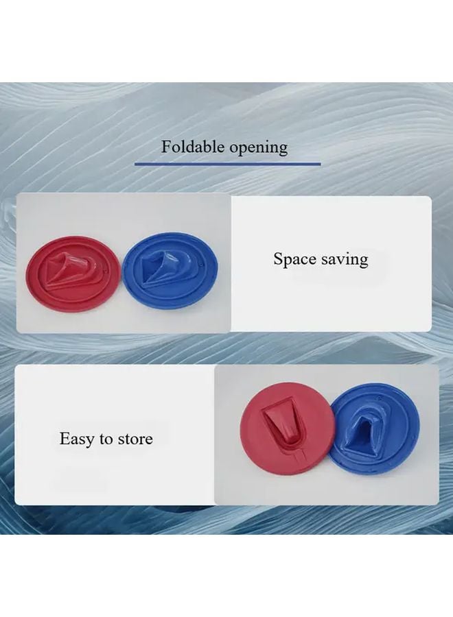 Red Multi Functional Foldable Anti Drip Paint Bucket Lid For 6 69inch Cans - Image 3