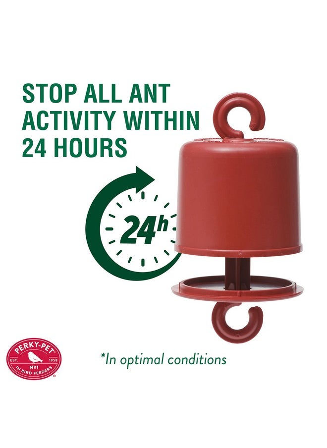 Perky-Pet - Perky-Pet 245L Ant Guard for Hummingbird & Oriole Feeders - Protects Nectar From Ants, Red, Pack of 1 - Image 1