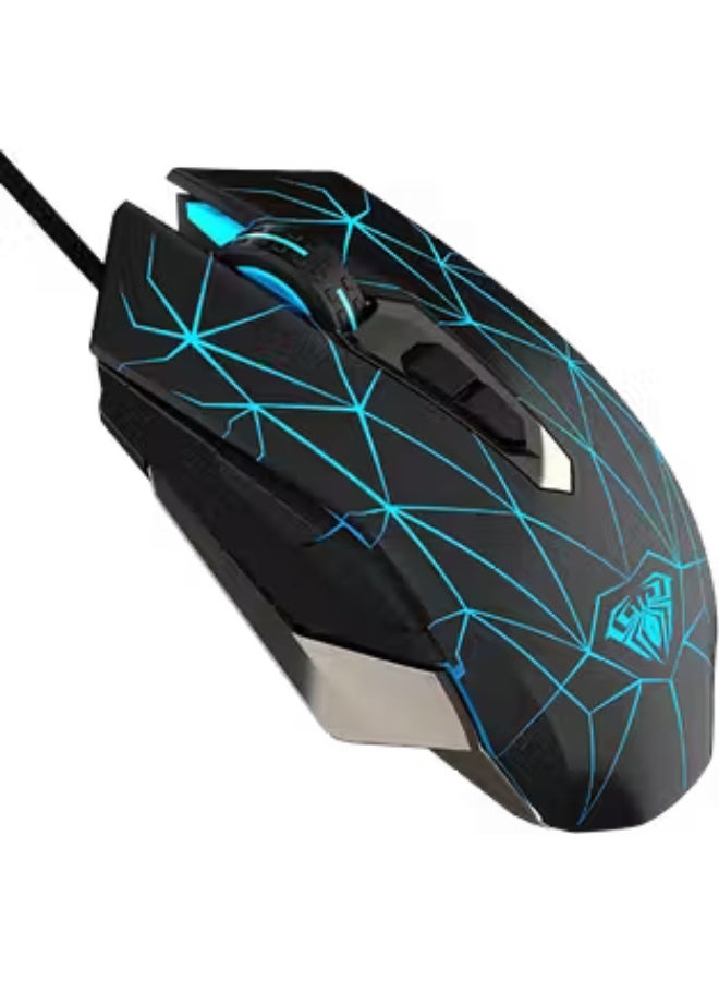 أولا ماوس ألعاب أولا S50 سلكي بإضاءة LED - Image 3