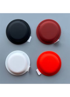 Applicable To For Apple Airtags Protective Case Airtgas Silicone Four-in-one Positioning Tracker Protective Soft Case-Color:Black + White + Brown Red + Red-Applicable Model:For Apple Airtags
