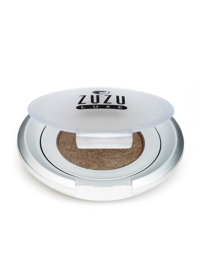 Zuzu Luxe Mineral Eyeshadow (Vixen Sandy Taupe/Warm Shimmer) Richly Pigmented Velvety Smooth Formula. Natural Paraben Free Vegan Glutenfree Crueltyfree Non Gmo 0.07 Oz  - Image 1