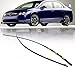 SKKYORO Drip Side Molding for Honda Civic 2006 2007 2008 2009 2010 2011 Windshield Roof Molding Trim Set Replace 73158SNA013 73168SNA013 Not Fit for 2 Door Models - Image 2