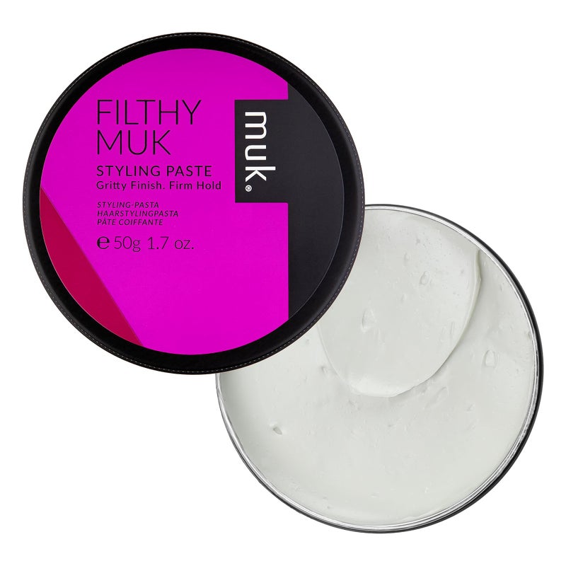 MUK. Haircare Filthy Gritty Finish Styling Paste, Hair Product, Hair Paste For Men, Firm Hold, Gritty Finish, Medium Shine - 1.7oz - Image 2