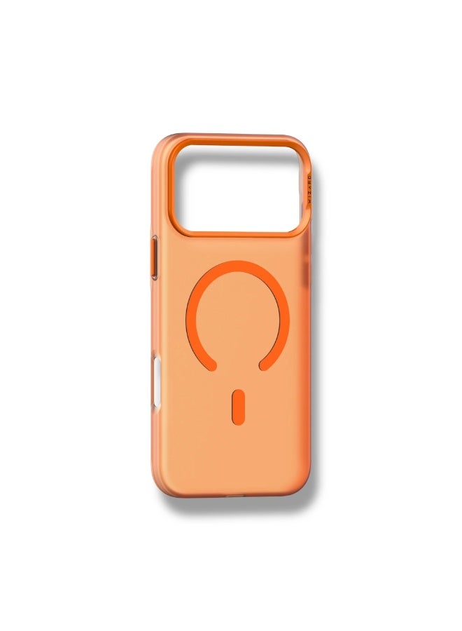 أكاليكس جراب MagSafe شفاف فاخر لهاتف iPhone 17 Pro Max، حماية مغناطيسية شفافة فائقة النحافة ومقاومة للاصفرار - Image 1