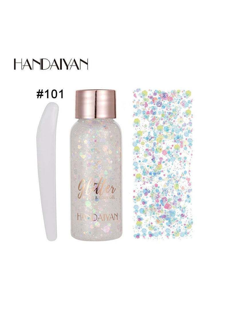 Handaiyan - Face And Body Gel -Teras Glitter Body Gel - Image 1