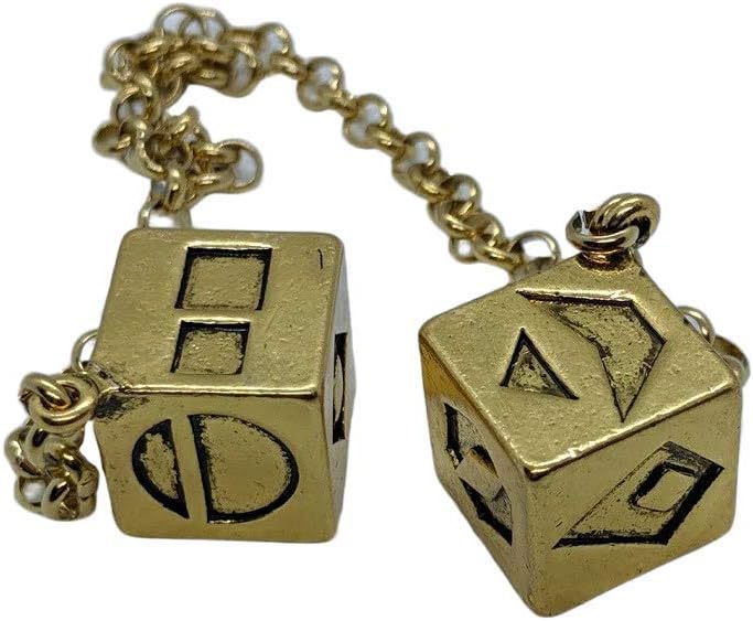 Custom 3d Stuff Smuggler's Dice Accurate Antique Weathered Gold Plated Solo Dice (Large) - Image 2
