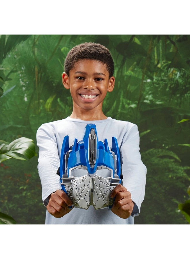 Transformers Toys Rise of The Beasts Movie Optimus Prime Roleplay Costume Mask for Ages 5 and Up, 10-inch - Image 4