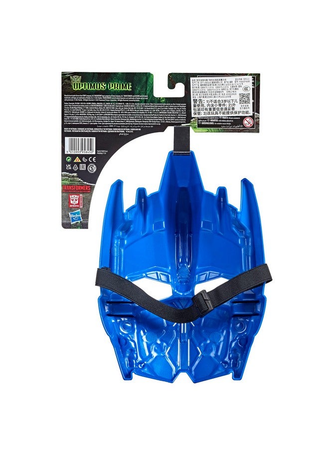 Transformers Toys Rise of The Beasts Movie Optimus Prime Roleplay Costume Mask for Ages 5 and Up, 10-inch - Image 3