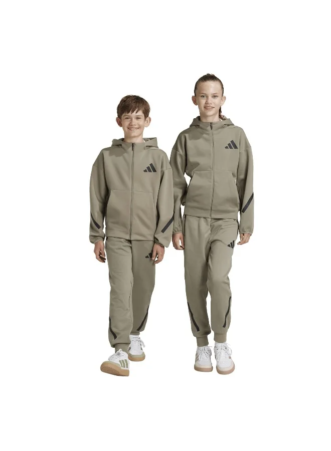 Adidas J Z.N.E. Pt Grey Training Pants 7-8Y