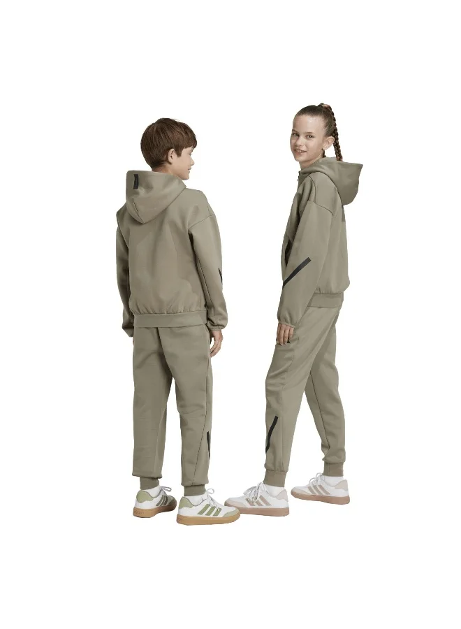 Adidas J Z.N.E. Pt Grey Training Pants 7-8Y