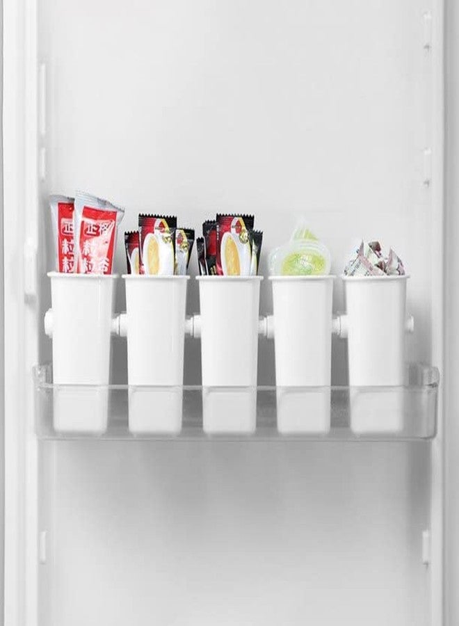 CLOUDTAIL CHOICE Fridge Side Door Organizer Refrigerator Side Door Bins Kitchen Fridge Food Organizer Bin Home Organizer Case for Vegetables Fruit Set of 3 Pcs - Image 4