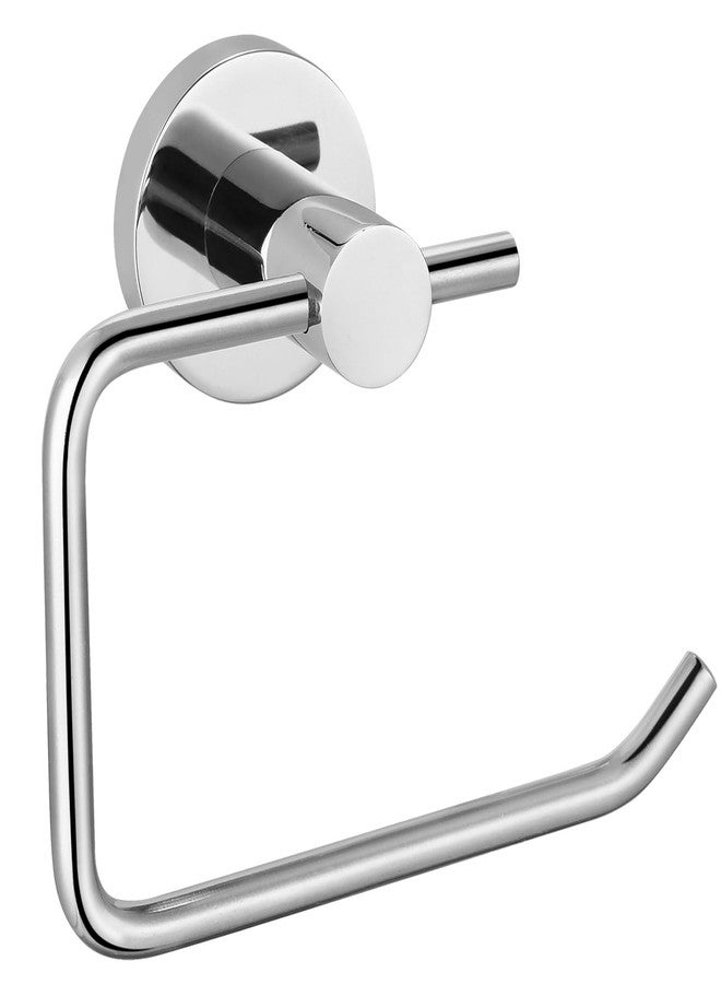 Katezon Toilet Paper Holder, Premium 304 Stainless Steel Paper Towel Holder, Toilet Paper Roll Dispenser Bathroom 5.5" TP Holder for Kitchen Washroom (Chrome) - Image 1