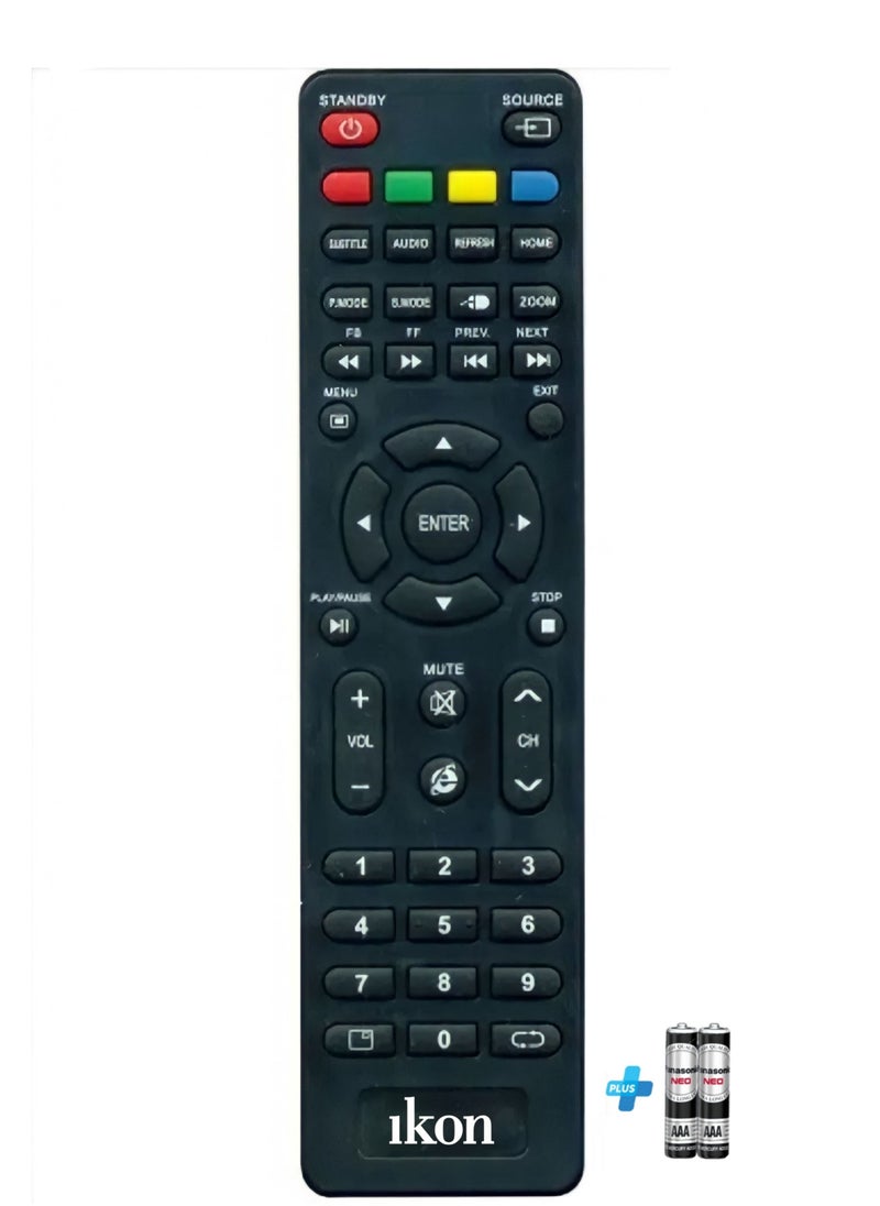 ikon - Replacement Remote Control for Ikon Smart TV With Upgraded Infrared - Image 1