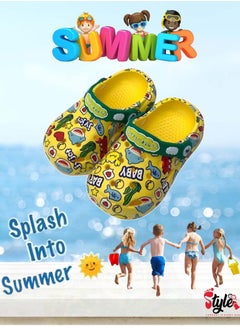 Style Kids Anti Slip Cartoon Printed Sandals And Clogs Slippers  - Image 1