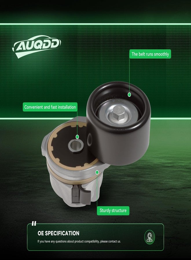 AUQDD 39185 Automatic Belt Tensioner and Pulley Assembly Fit For 2010-2020 Lexus GX460 /08-19 LX570 /2008-2019 Toyota Land Cruiser Sequoia /2007-2020 Tundra - Image 4