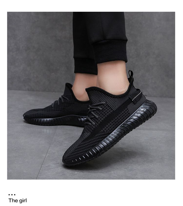 Unisex Breathable Sneakers Lightweight Casual Walking Shoes - Image 2