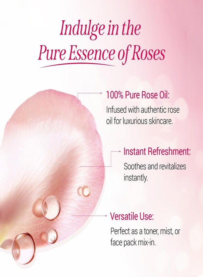 Nisha Refreshing Rose Water For Face 120ml | Gulab Jal For Face | Skin Toner For Glowing and Hydrating Skin | Makeup Remover| All Skin Types | Face Toner For Women & Men - Image 3