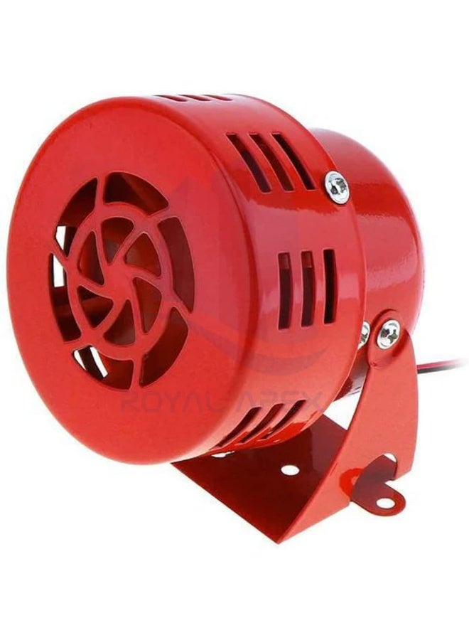 Royal Apex Mini Electric Siren Motor Driven Alarm Ac 220V Wall Mounted Factory Transport Vehicle Fire Prevention Horn - Image 1
