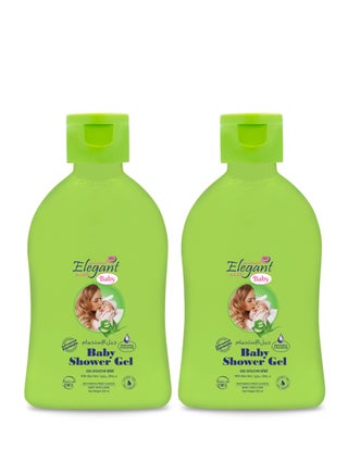 Elegant Aloe Vera Baby Shower Gel 200ml Twin Pack - pzsku/ZA88B447C7C6855A57BD0Z/45/_/1655713546/70084d72-c404-42f5-af8d-b2f4141550a0