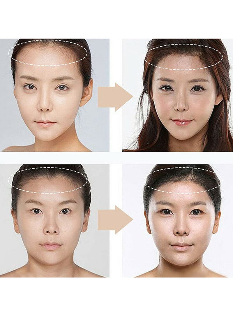 Sevich 1pc Hairline Powder, Waterproof Hair Fiber Instant Hair Shadow, Portable Quick Magical Hair Fluffy Powder, Hair Color Dye Forehead Hair Line Filling Powder for Bald Spot Cover Up, (Dark Brown E) - Image 4