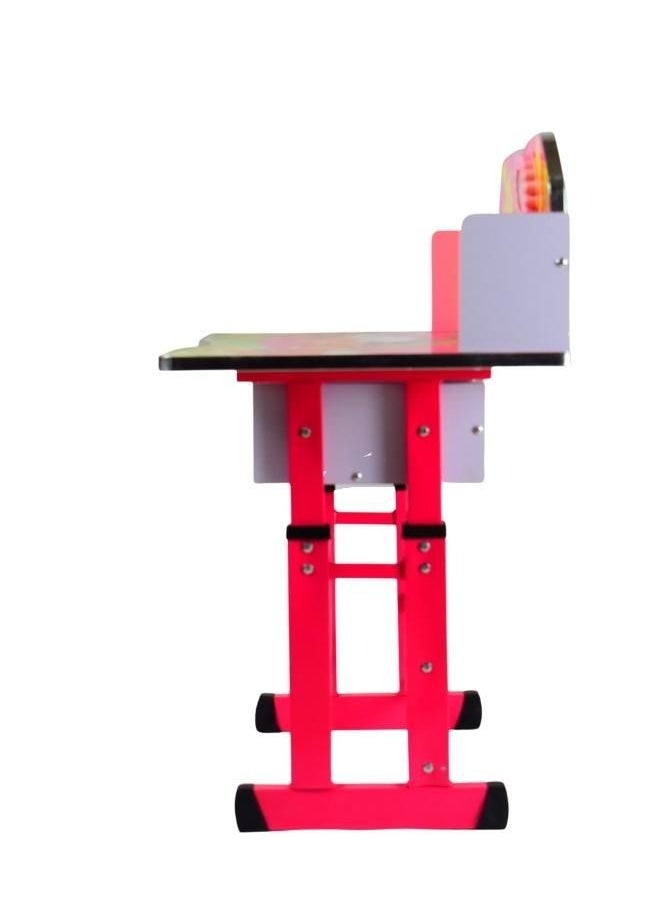 Generic - Education Study Table And Chair With Attached Clock - Image 1