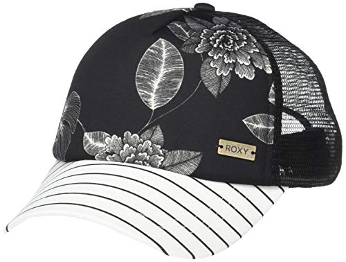 Roxy womens Water Come Down Trucket Hat Cap, Anthracite Flower of Love, One Size US - Image 4