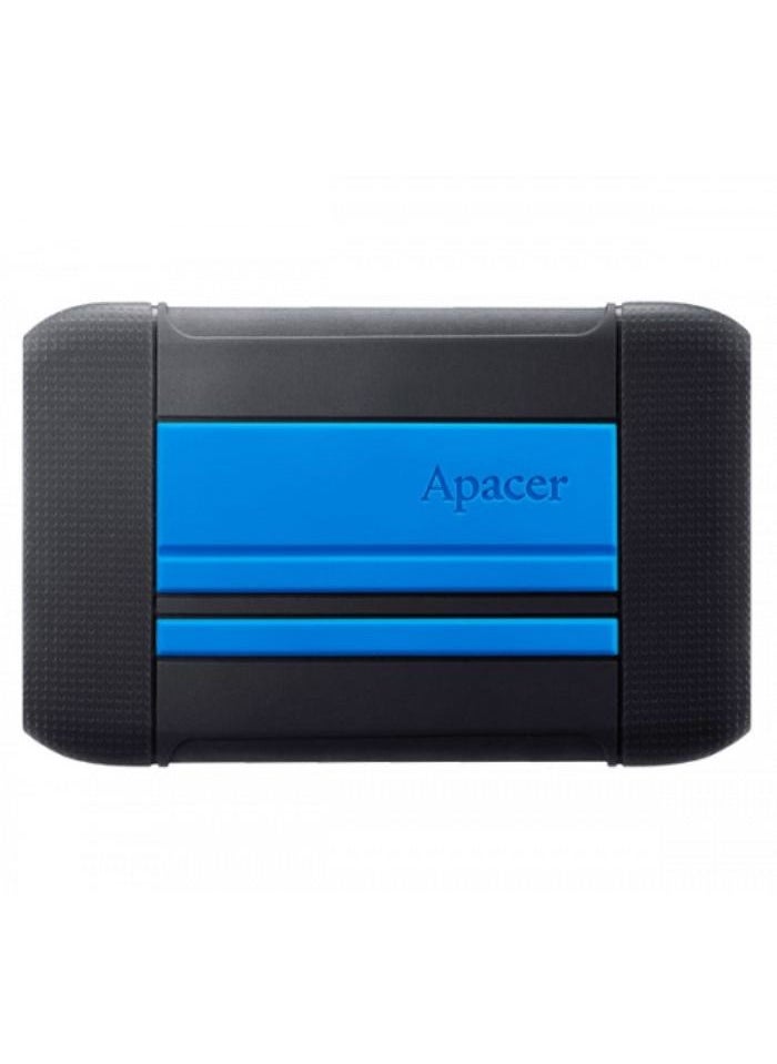 Apacer Apacer AC633 1TB External Hard Drive Shockproof Portable HDD | Blue  - Image 2