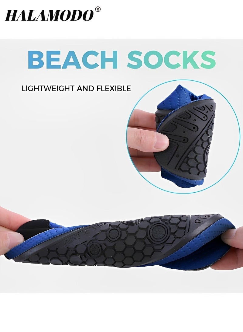 HALAMODO Water Shoes for Women & Men Quick-Dry Water Sports Barefoot Shoes Swim Surf Shoes Soft Bottom Outdoor Lightweight Diving Shoes for Hiking & Beach & Surf & Yoga Sport - Image 5
