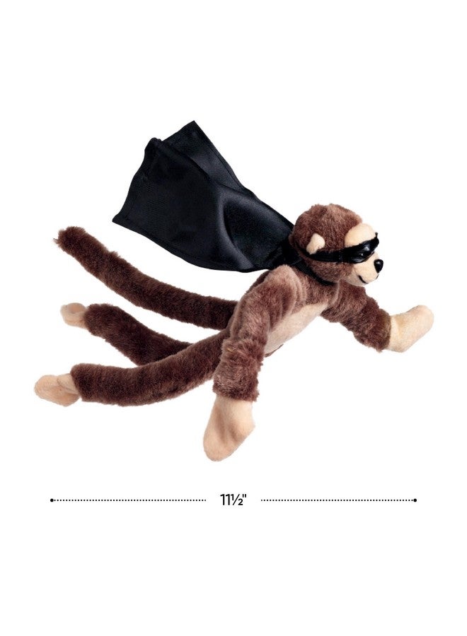 Playmaker Toys Set of 3 Flying Flingshot Howler Monkeys Plush Toys with Sound, 11.5''H - Image 3