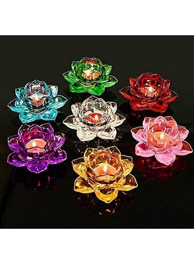 Snoogg SNOOGG® Pack of 2 Silicone Moulds of Tea Light Candle Holder in Lotus Shape for Epoxy Resin Art, DIY, Casting,Making Coaster, Home Decoration, Cup Mat and More ..  - Image 5