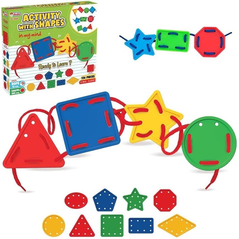 Dede - Activity with Shapes 156 Pieces - 03674 - Image 2