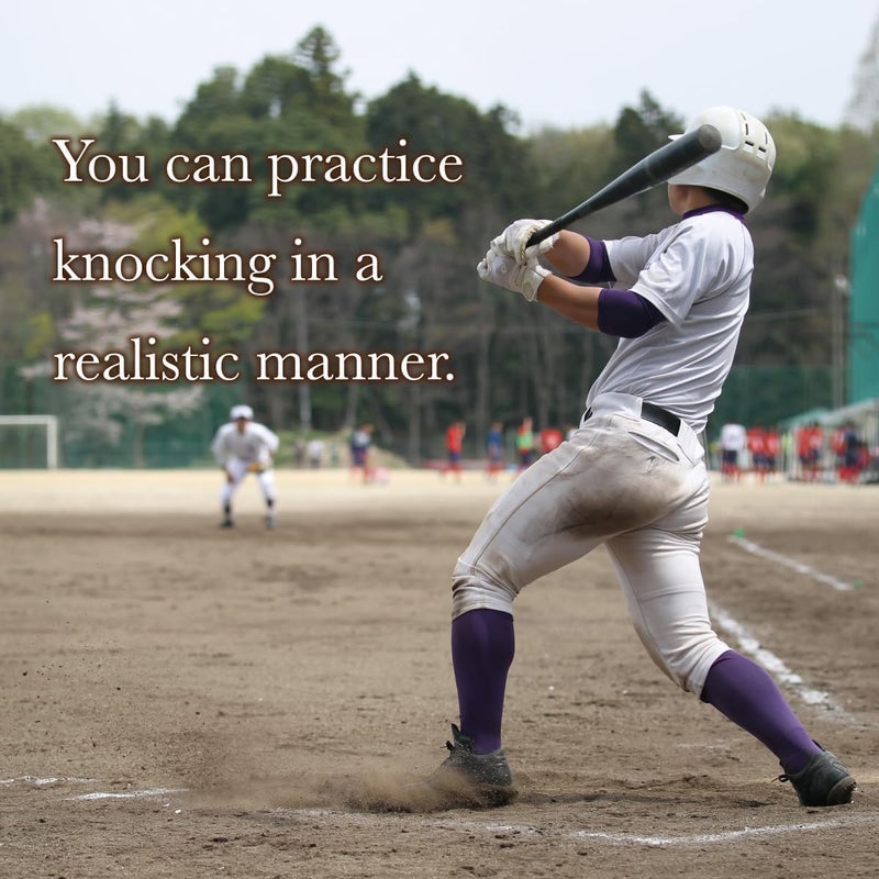 HAKUSOH Spark Fungo Baseball & Softball Bat Training Wood Bat for Coaches [Made in Japan] - Image 2