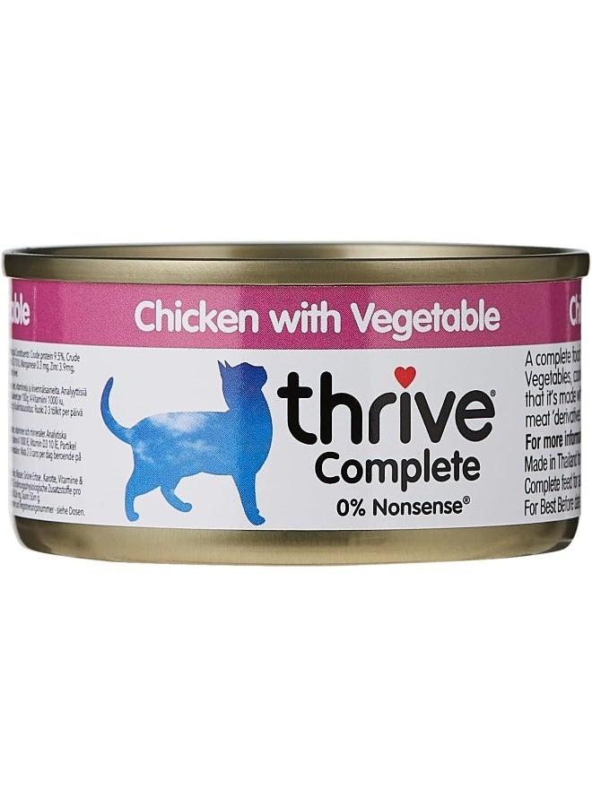 Thrive Complete Cat Chicken w/Vegetable Wet Food 75G - Image 1