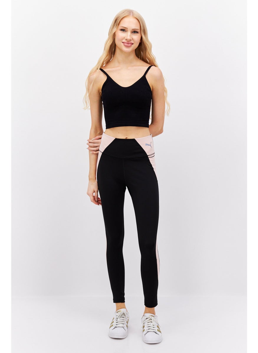 PUMA Women Sportswear Fit Pull On Training Leggings, Black  - Image 3