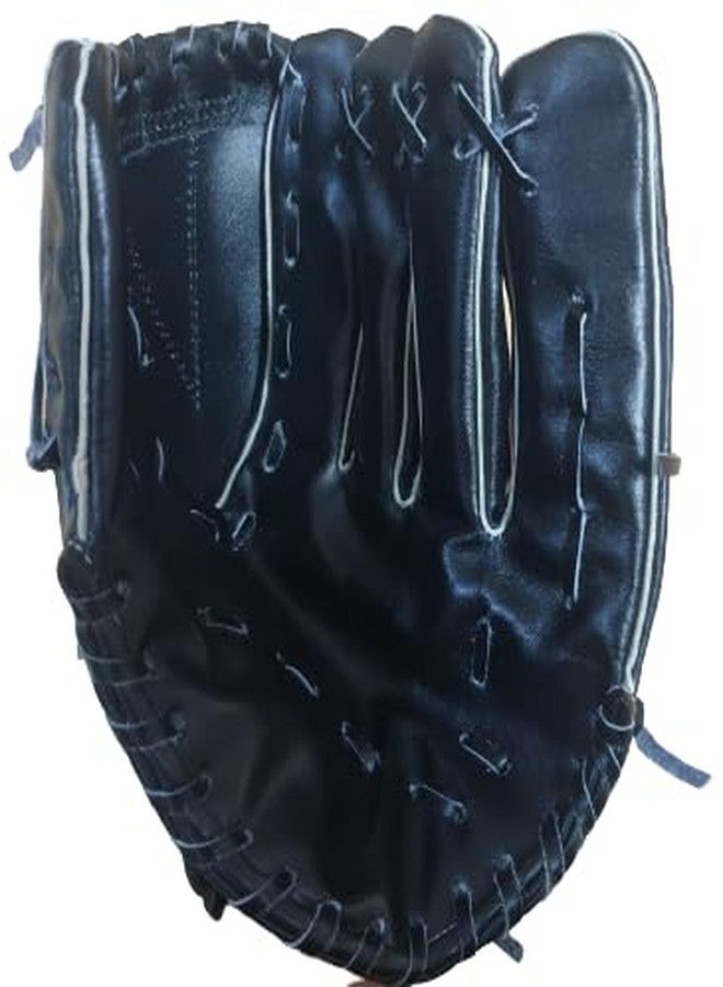 Tima Baseball + Softball Gloves - Field Master Adult + Youth Baseball + Softball Gloves Left Hand Gloves - Infield + Outfield Mitts (Black) - Image 3