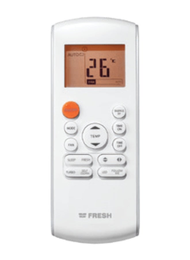 Fresh Fresh split air conditioner - smart inverter, 1.5 HP, cold - hot, black, SIFW13H/IP-BLACK  - Image 3