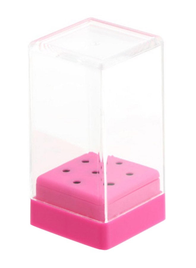 نيبمينينت 7-Piece Professional Nail Grinding Head Tool Set With Holder Multicolour - Image 2