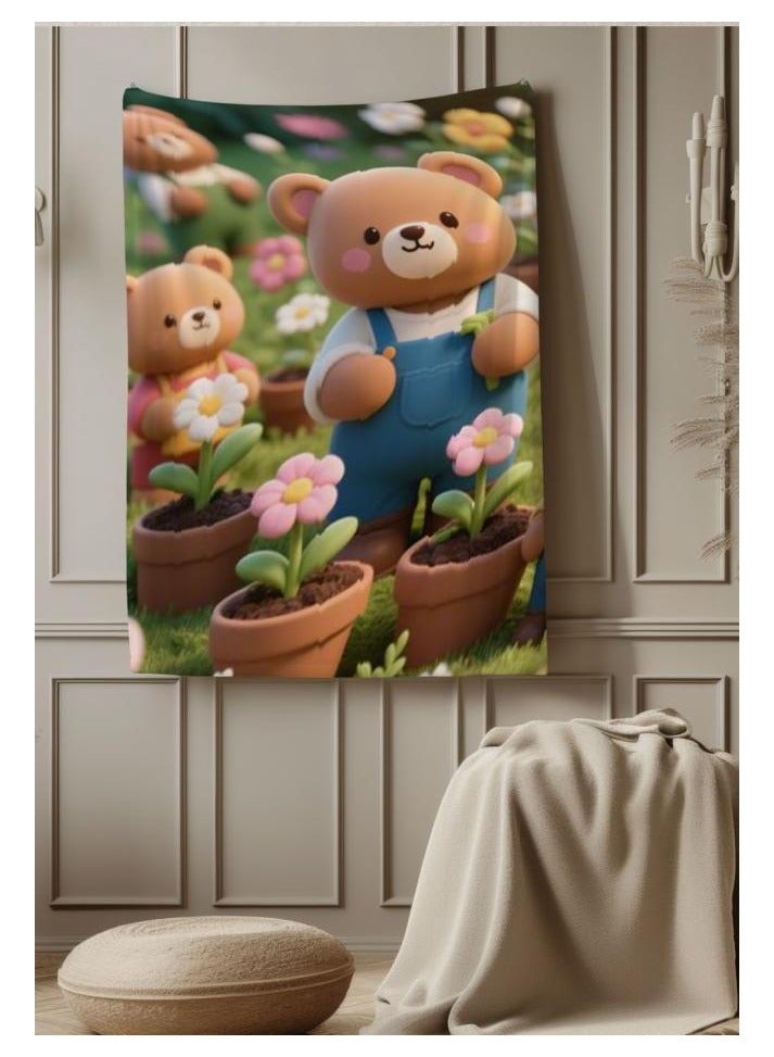 general Flannel thin blanket (warm and comfortable, suitable for sleep, gaming, dust removal and sandproof) 150cm*200cm - 519 - Image 3