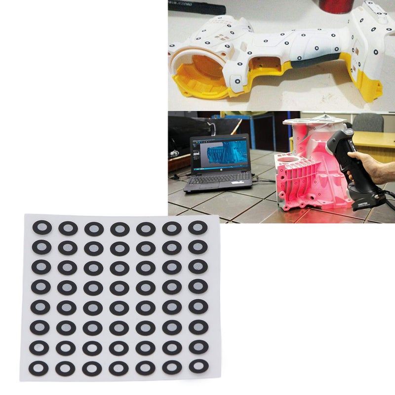 3D Scanning Markers 6mm OD 3mm ID Reflective Diffuse Reflection Accurate Optical Tracking Dot for Scanner - Image 2