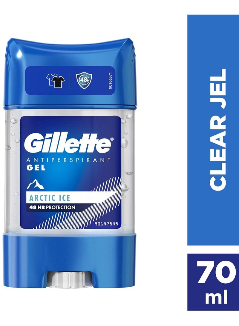 Gillette Anti-perspirant Gel Arctic Ice 48HR Protection 70 ml - Image 2
