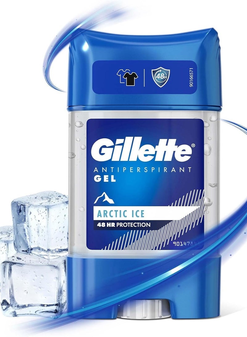 Gillette Anti-perspirant Gel Arctic Ice 48HR Protection 70 ml - Image 3