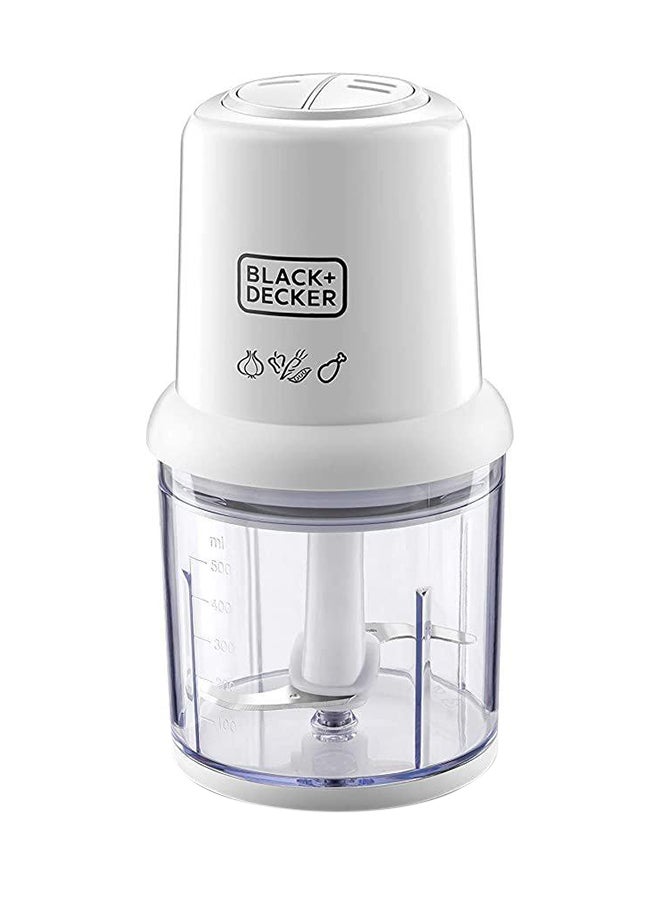 BLACK+DECKER Dual Speed Chopper 300 W SC310-B5 White - Image 1