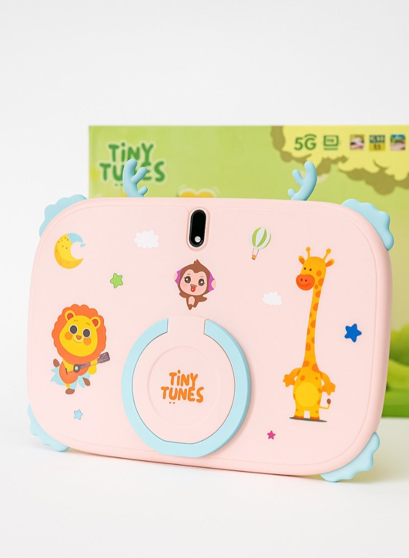 تيني تونز تابلت الأطفال الذكي TS106 قياس 10 إنش مع حقيبة قماش 5G وحافظة - Image 1