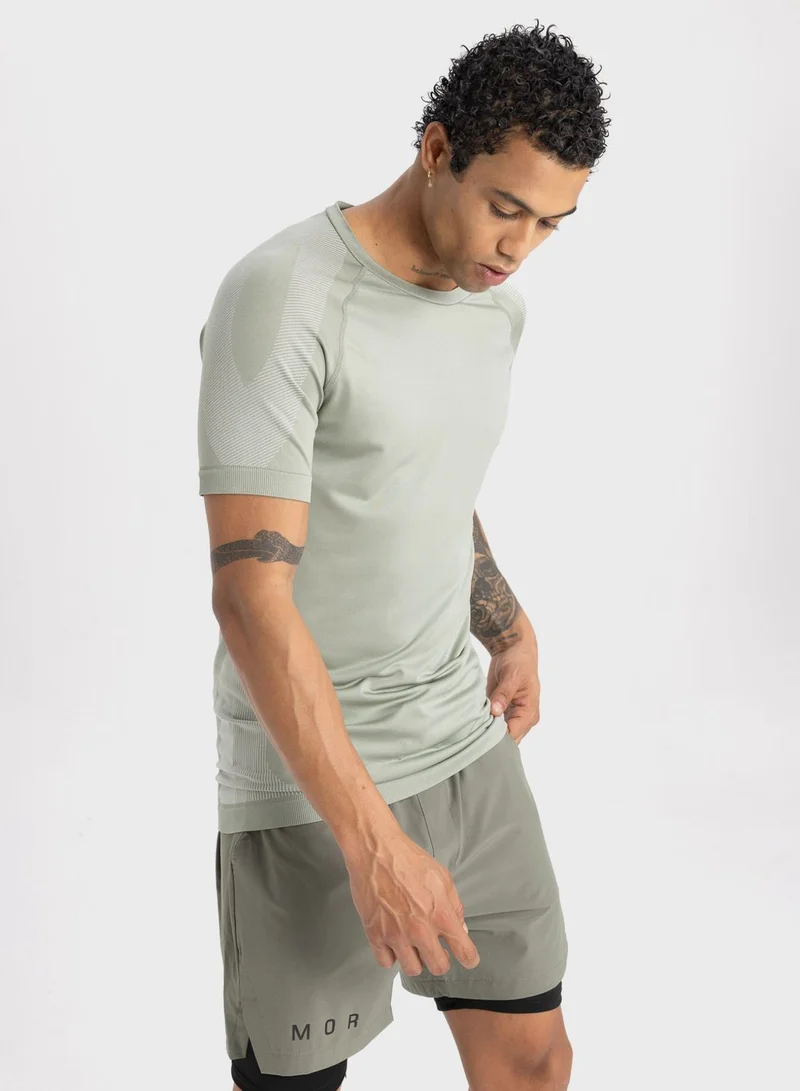 DeFacto Defactofit Slim Fit Crew Neck T-Shirt