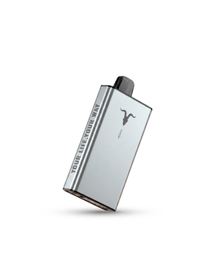 ignite Peach 40000 Puffs 5mg Nicotine Rechargeable Disposable Vape - Image 1